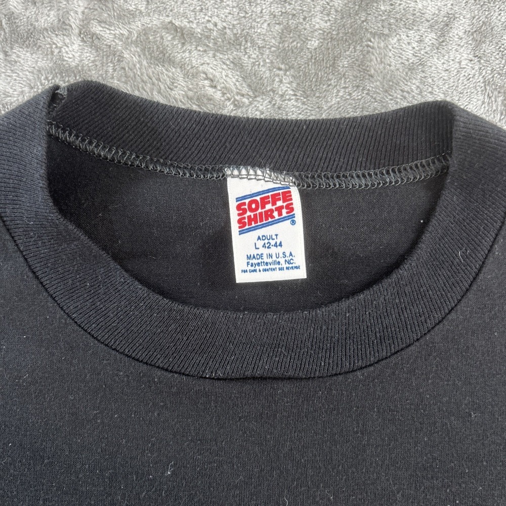 Vintage Georgia Tech Soffe Shirts T-Shirt Men's Large Yellow Jackets NCAA 90s - Picture 7 of 15